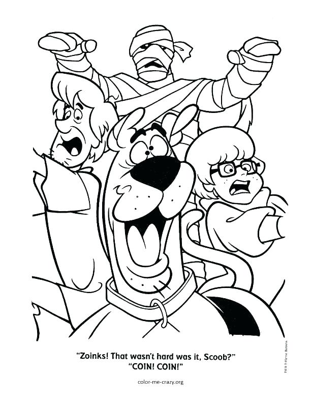 612x792 Coloring Pages Of Scooby Doo Coloring Pages Free Coloring Pages
