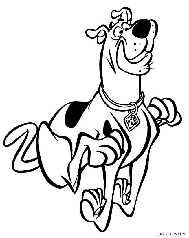 653x820 Printable Scooby Doo Coloring Pages For Kids
