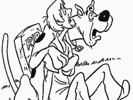440x330 Coloring Pages Scooby Doo, Printable Scooby Doo Coloring Pages