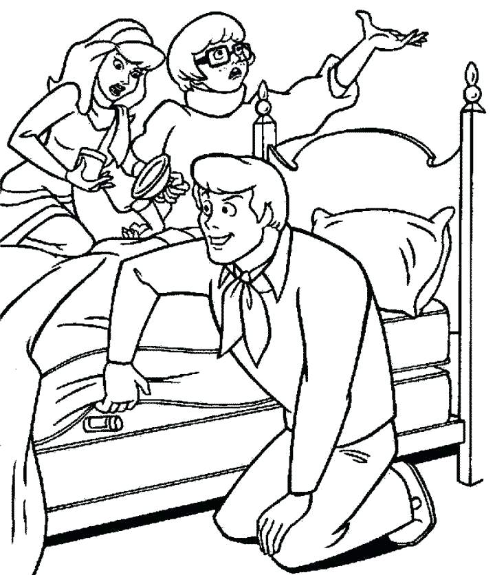 720x836 Scooby Doo Daphne Coloring Pages