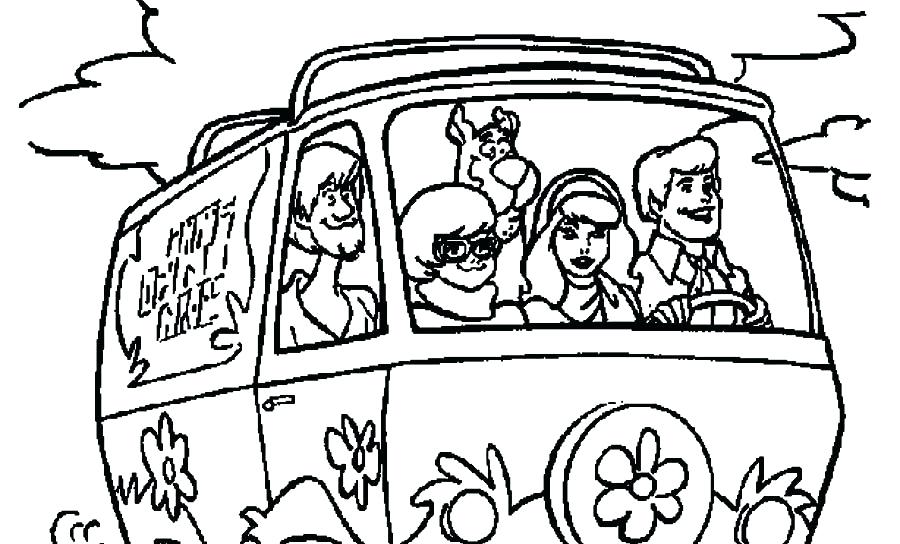 900x544 Scooby Doo Gang Coloring Pages Free Printable Coloring Pages