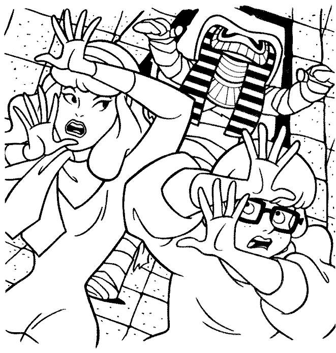 661x696 Scooby Doo Ghost Coloring Pages Coloring Pages