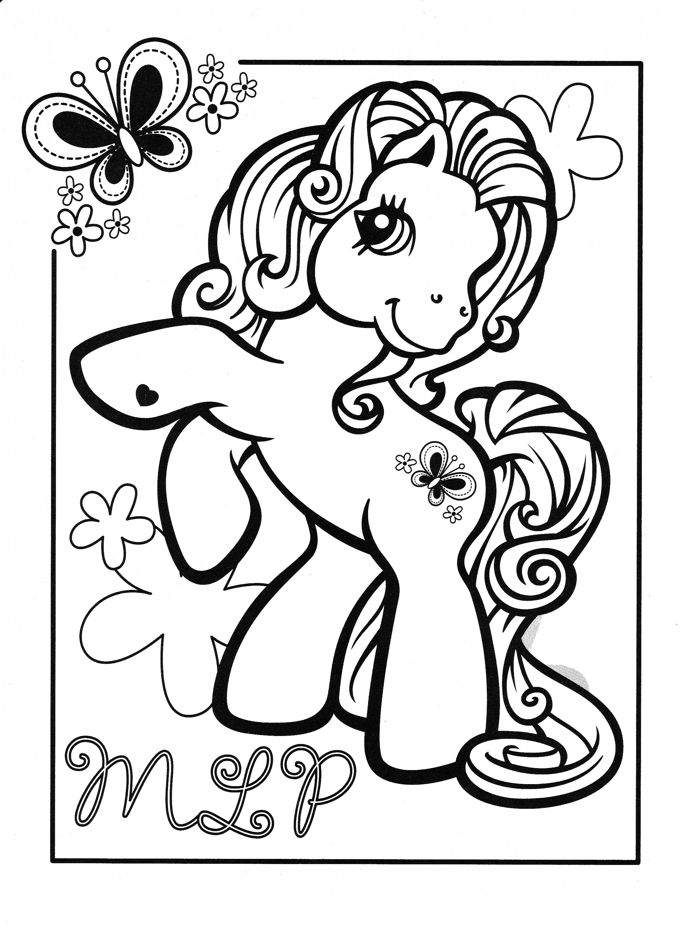 2400x3295 My Little Pony Coloring Page Mlp