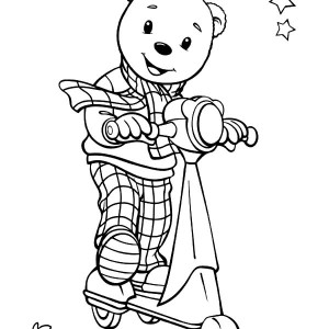 300x300 Rupert Bear And His Scooter Coloring Pages Best Place To Color