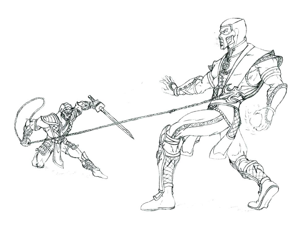 970x734 Scorpion Coloring Pages The Scorpion