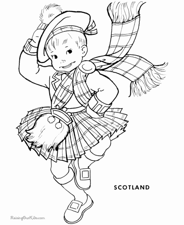 735x900 Colouring In Page For Emsy Kids Colouring In Pages Scotland
