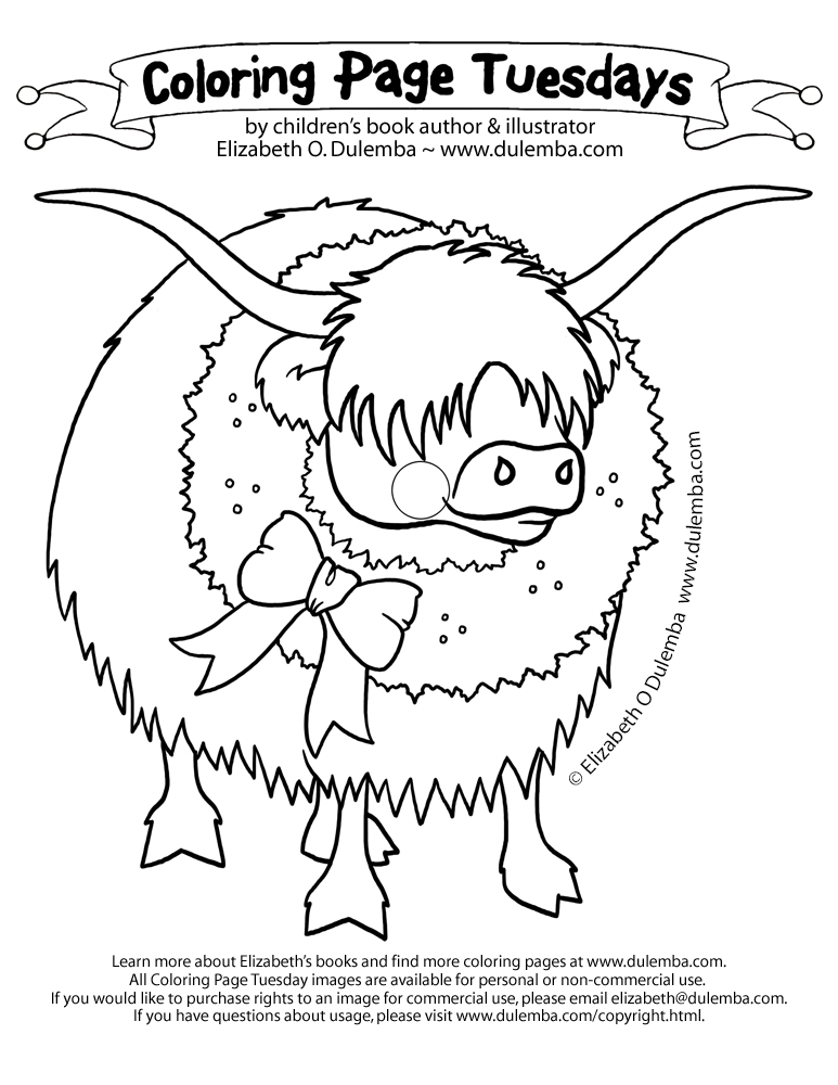 773x1000 Coloring Page Tuesday