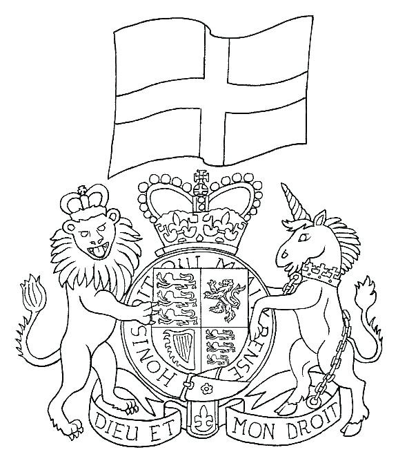 590x680 Scottish Coloring Pages Coloring Pages National Emblem Terrier