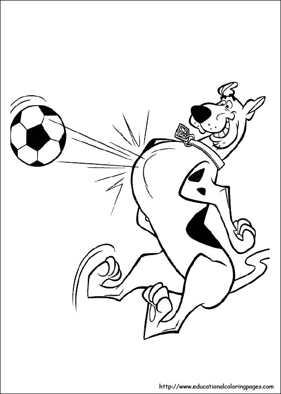 567x794 Scooby Doo Coloring Pages Free For Kids