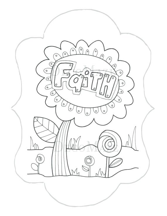 570x738 Faith Coloring Pages Scripture Coloring Pages Full Size