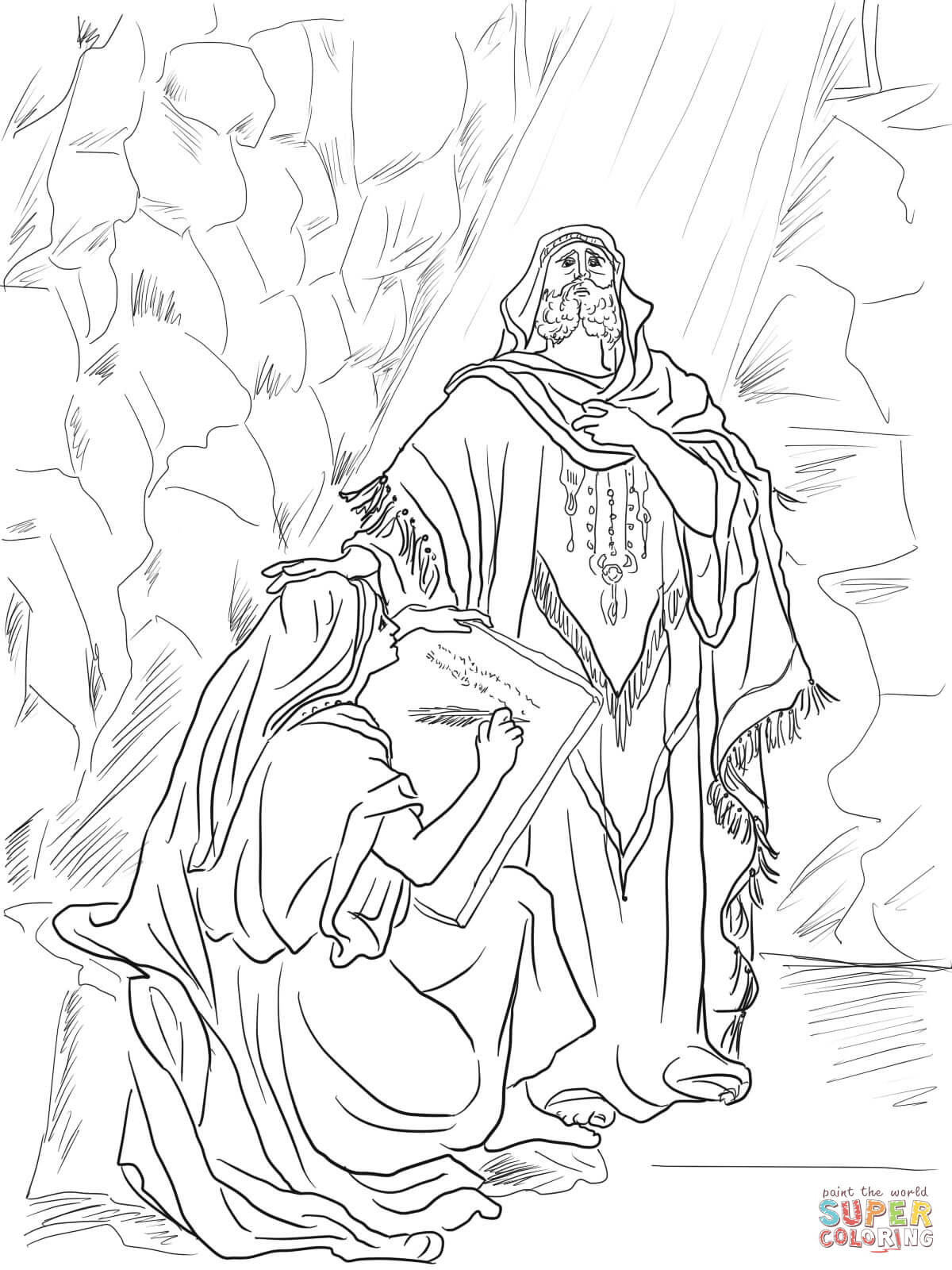 1200x1600 Inspiration King Josiah Scroll Coloring Page