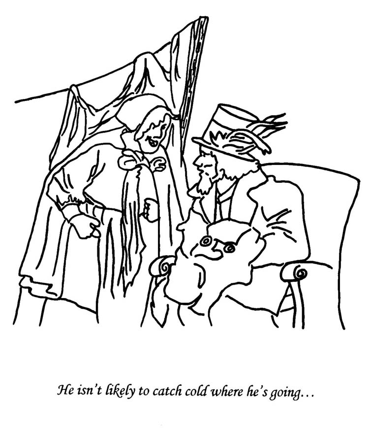 750x869 A Christmas Carol Coloring Book