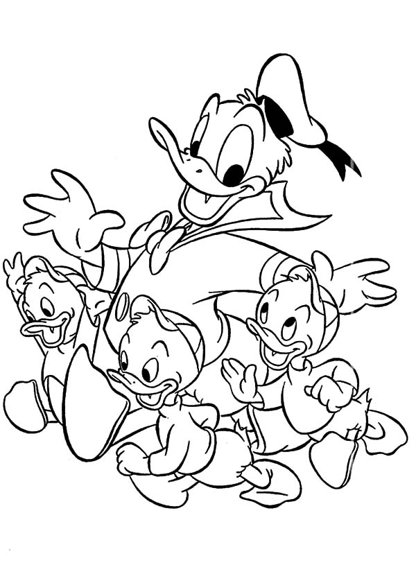 600x841 Top Ducktales Coloring Pages