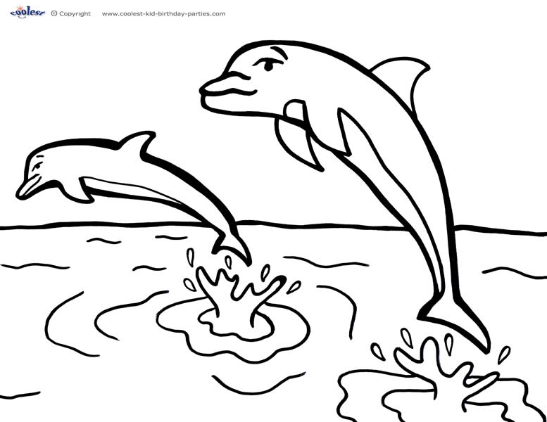 777x600 Printable Under The Sea Coloring Page