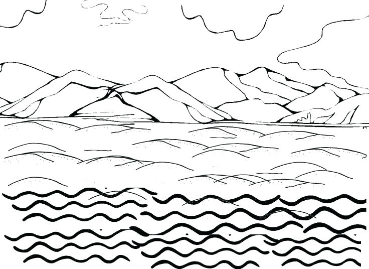 736x536 Sea Coloring Pages Under Sea Coloring Pages Underwater Sea