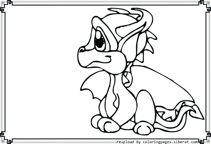 900x615 Dragon Color Page Ideas Baby Dragon Coloring Pages And Sea Dragon