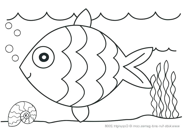 775x550 Ocean Fish Coloring Pages Fish Coloring Pages Printable Ocean Fish