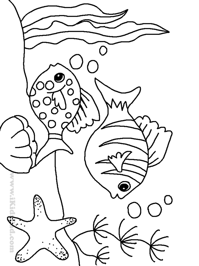 768x1024 Printable Sea Fish Coloring Pages Free Coloring Pages Download