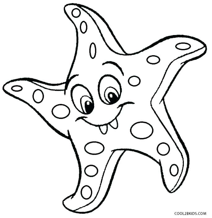 685x703 Sea Star Coloring Page Sea Star Coloring Page Star Fish Coloring