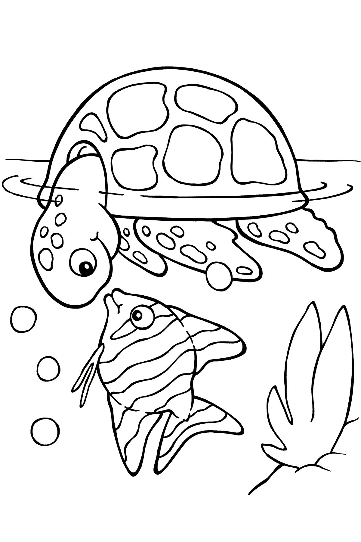 1200x1800 Image Result For Coloring Pages Fox Turtles Miscl
