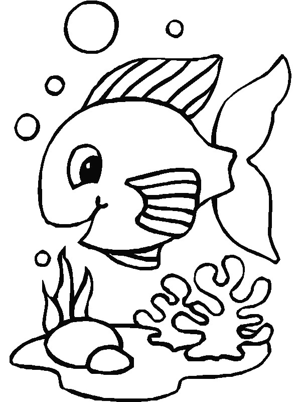 600x800 Kids N Coloring Pages Of Fish