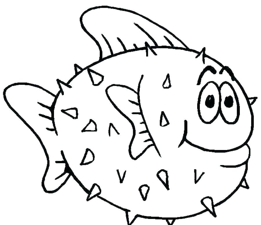 900x777 Printable Coloring Pages Of Fish Coloring Printable Fish Coloring