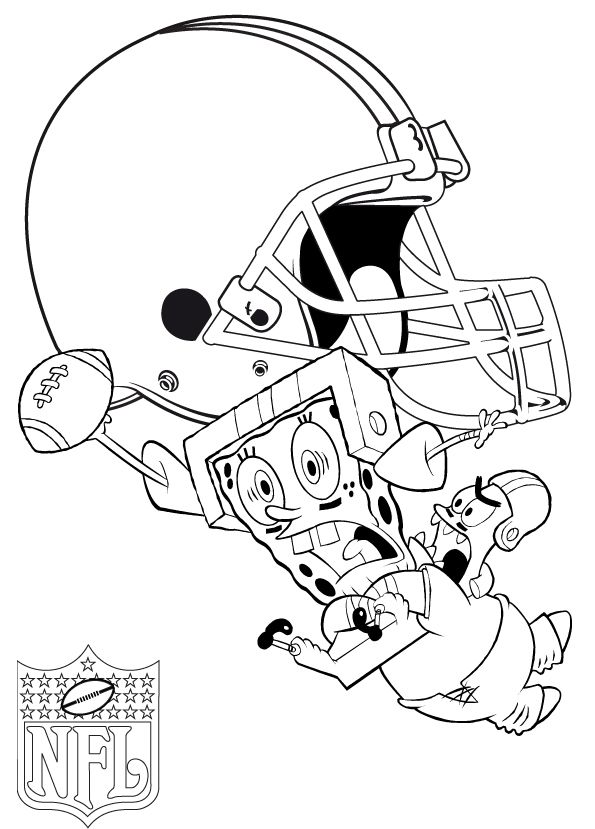 595x829 Star Playing Football Nfl Coloring Pages
