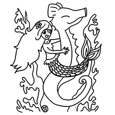 230x230 Top Free Printable Seahorse Coloring Pages Online