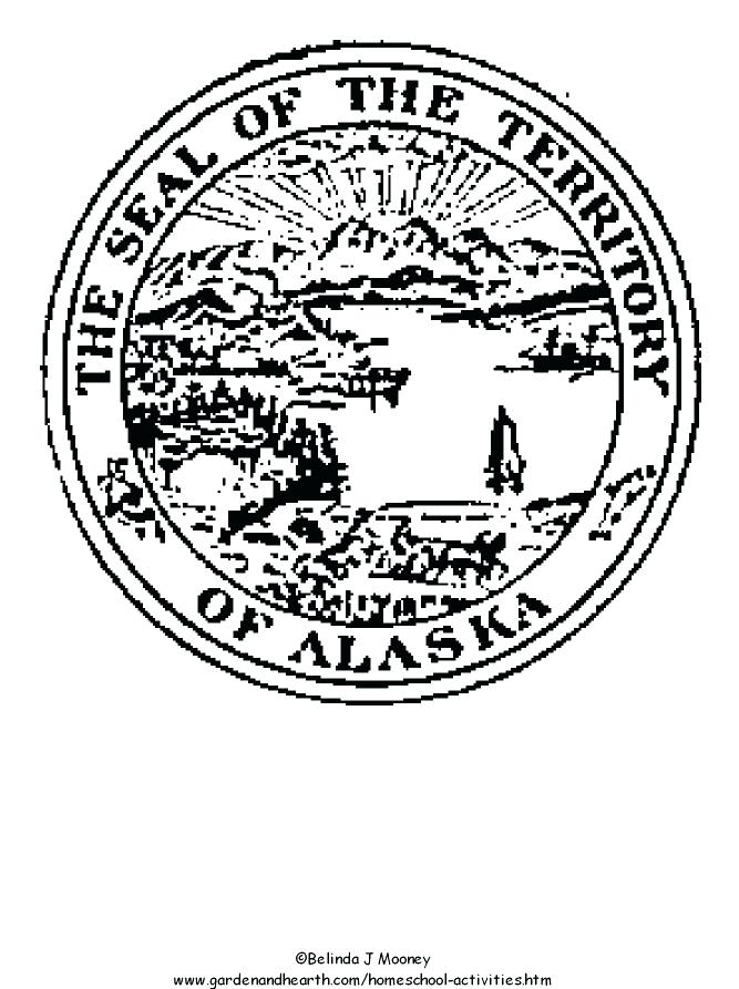 667x893 Seal Coloring Pages State Seal Coloring Page Photograph State Seal