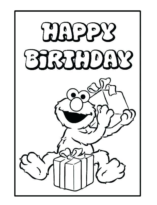 618x807 Sesame Street Coloring Pages Sesame Street Birthday Coloring Pages