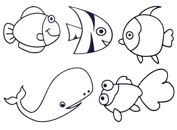 580x424 Inspirational Ocean Coloring Pages For Preschool And Seascape
