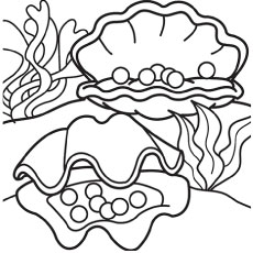 230x230 Top Free Printable Shell Coloring Pages Online