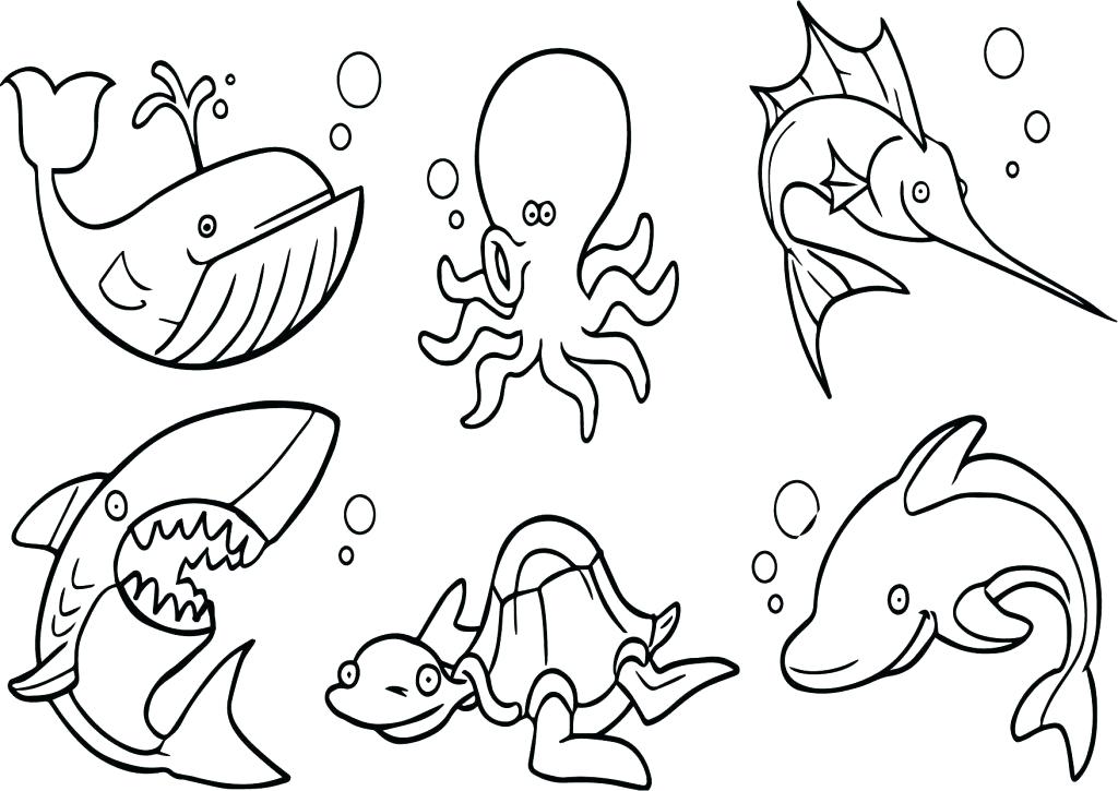 Seashore Coloring Pages at GetDrawings | Free download