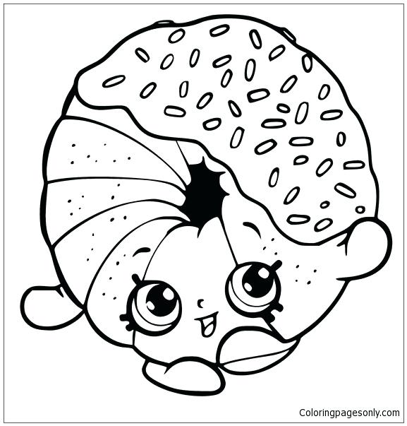 577x603 Shopkins Coloring Pages To Print Season Printable