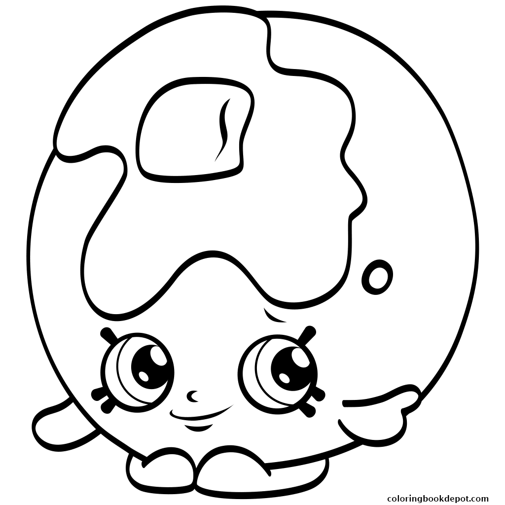 1024x1024 Clipart Black Shopkins Season Coloring Pages