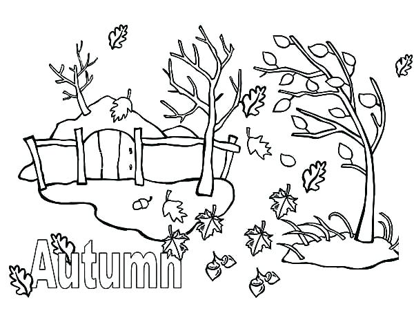 600x450 Seasons Coloring Page Coloring Pages Autumn Season Coloring Pages