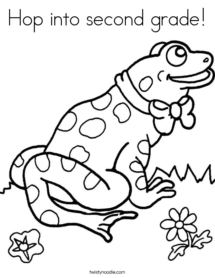 685x886 Welcome To Second Grade Coloring Pages