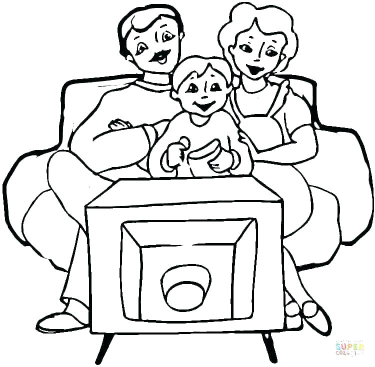 750x734 Oso Coloring Pages Family In Front Of Coloring Page Free Printable