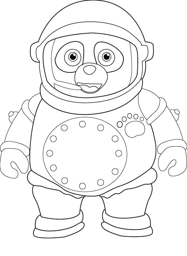 600x818 Free Printable Special Agent Oso Coloring Pages Kids Coloring