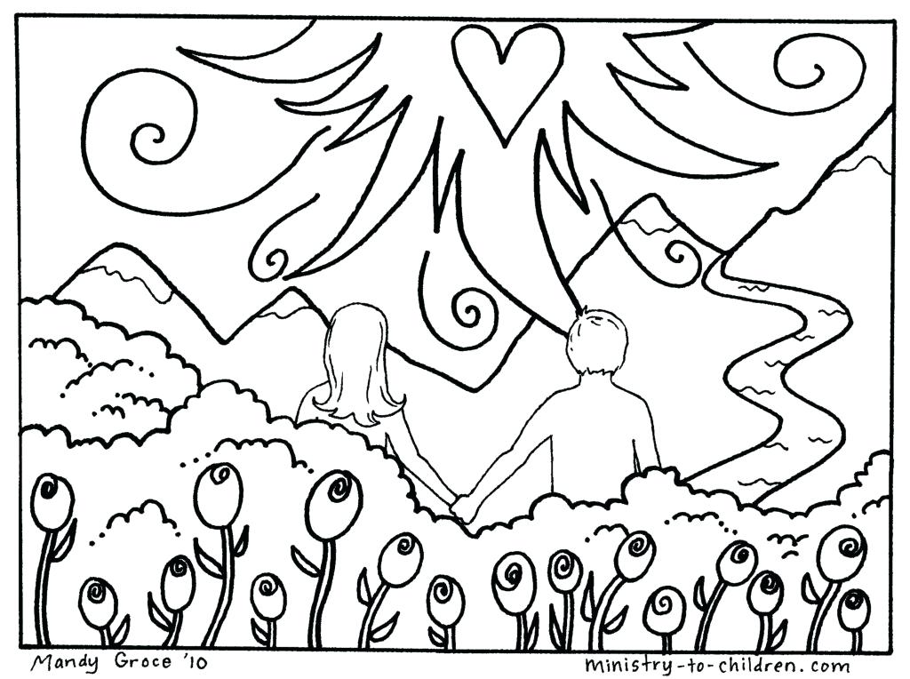 1024x764 With Secret Garden Coloring Book Garden Of Eden Coloring Pages