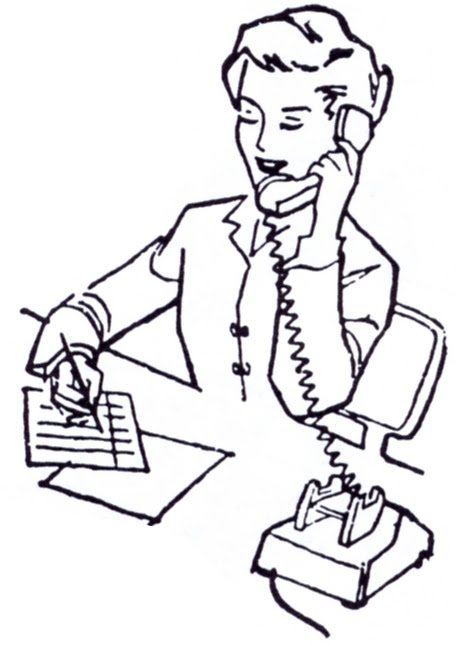 456x646 Telephone Clipart Secretary Many Interesting Cliparts