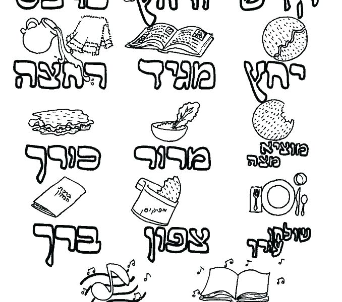 678x600 Seder Coloring Pages Coloring Page Seder Plate Colouring Pages