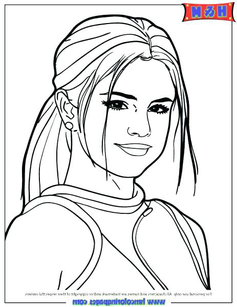 463x600 Selena Gomez Coloring Pages Coloring Pages The Best Coloring Pages