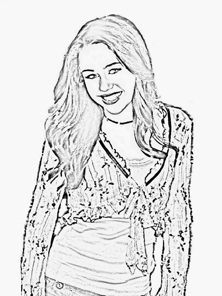 745x994 Selena Gomez Kids Coloring Sheets Fashion Designer