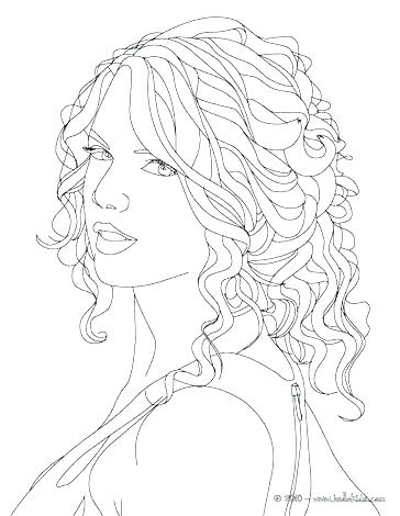 364x470 Selena Gomez Coloring Page Coloring Page Celebrities Printable