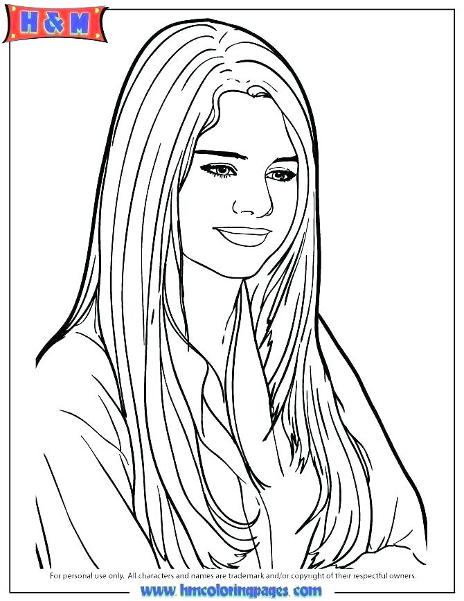 670x867 Selena Gomez Coloring Pages Coloring Page Coloring Page Coloring