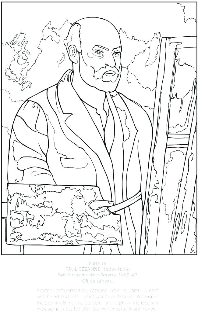 650x1024 Self Portrait Coloring Page Van Coloring Pages Inspirational Van