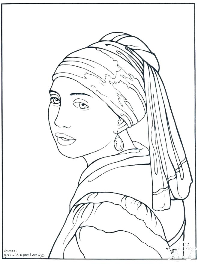 660x880 Self Portrait Coloring Page New Self Portrait Coloring Page