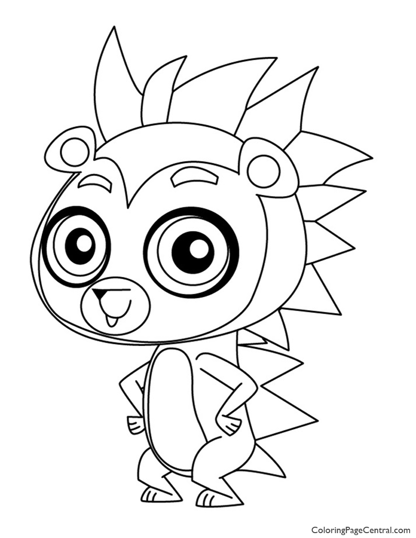 850x1100 Littlest Pet Shop Russell Ferguson Coloring Page Coloring Page