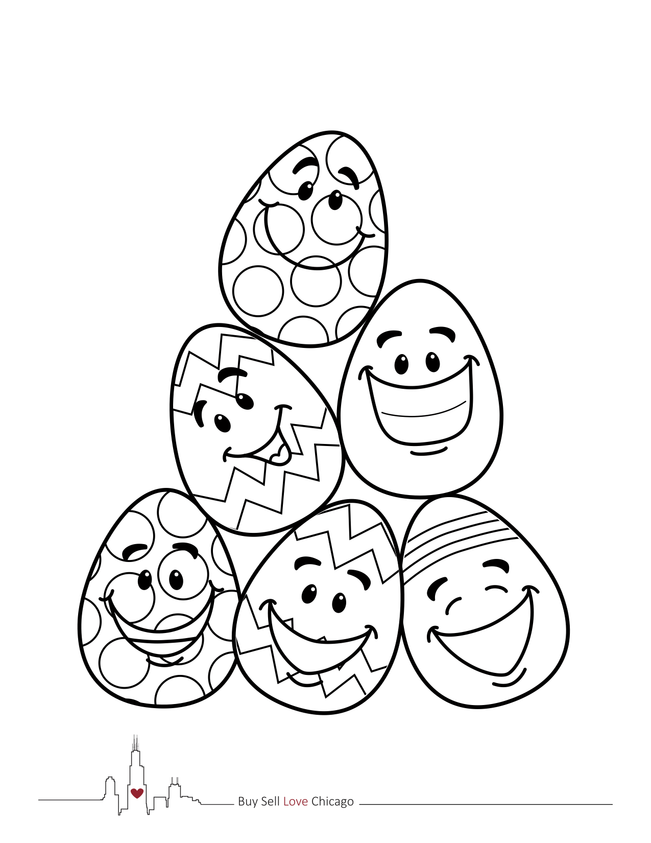 1275x1650 Easter Coloring Contest